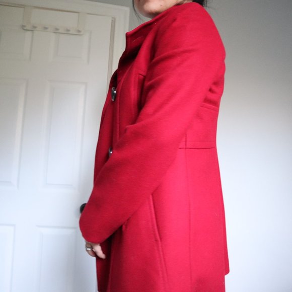 Gorgeous red wool coat, RW&Co - Picture 3 of 6